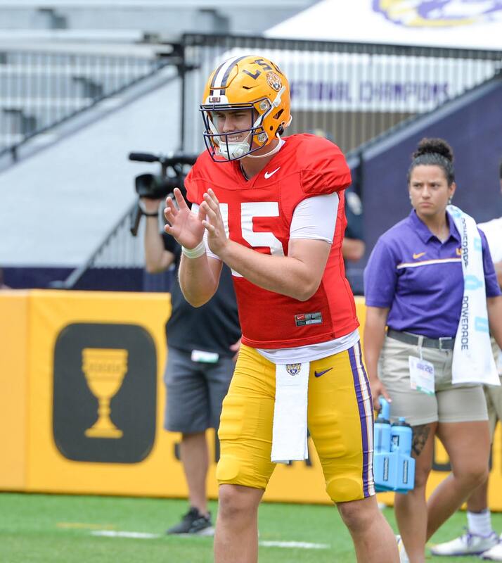 More Photos & Extended Video of the 2022 LSU Spring Football Game Da